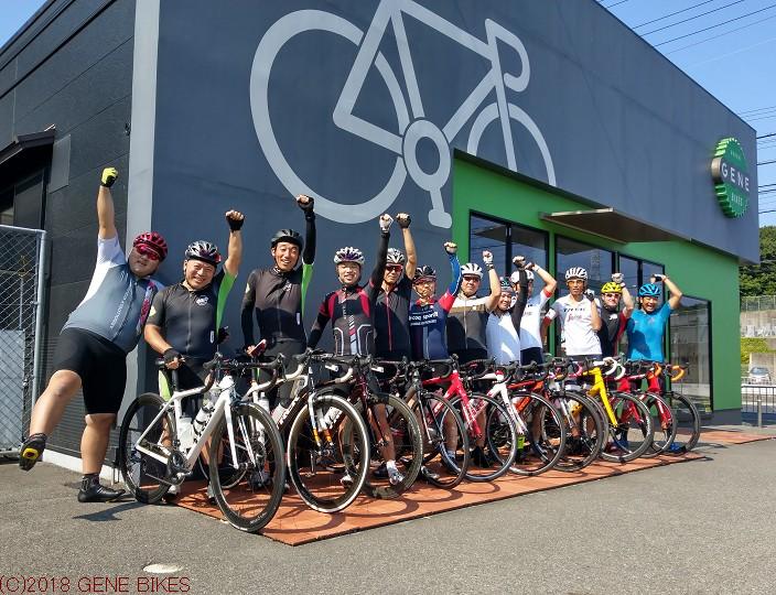 真夏は暑い　ショップライド8月5日 神戸西