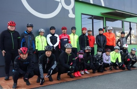 1/21(日)のショップライド