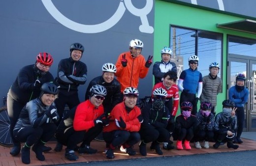 毎週開催しています 12/17(日)のショップライド