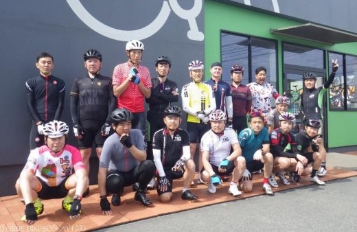 ゴールデンウィーク閉幕　5/6(日)のショップライド