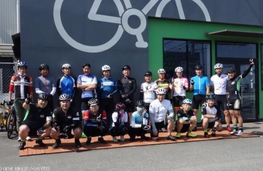 まるで夏のよう･･･暑いです　5月27日(日)ショップライド