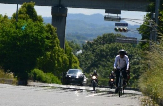 日差しは夏、風は春　ビギナーズライド