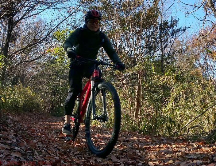 風が冷たい！　12月29日MTBライド 神戸西