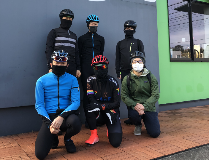 今日もポカポカ　ロードバイクライド1月16日　神戸西