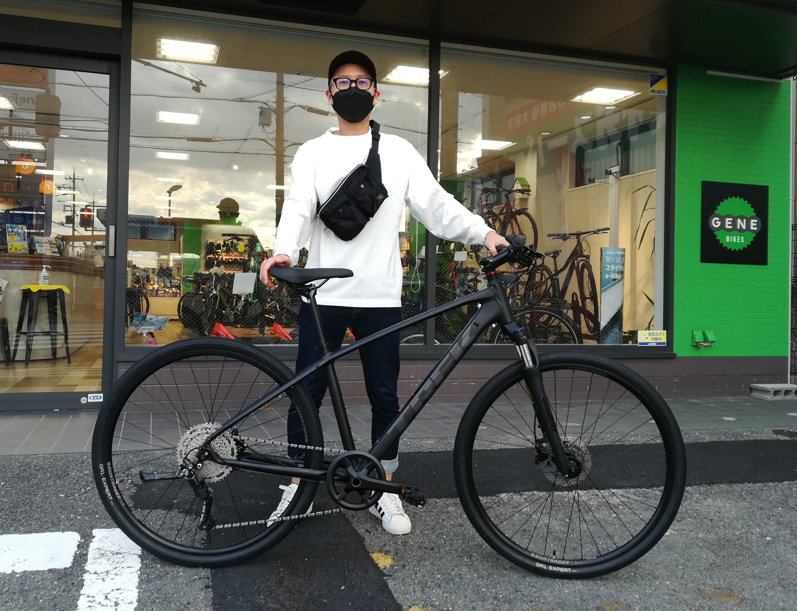 GEOROSS 折りたたみ自転車 黒