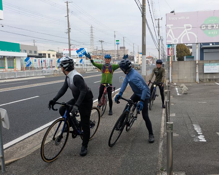 2月15日 ロードバイクライド